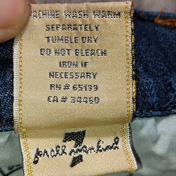 7FAM Vintage Mid Rise Bootcut Jeans - Picture 16 of 16